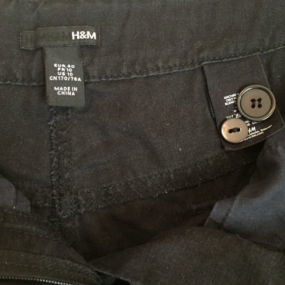 H&M Black Shorts Size 10 - Picture 7 of 7